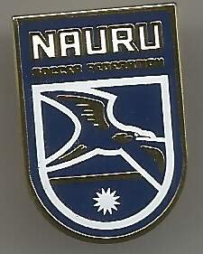 Pin Fussballverband Nauru